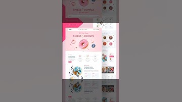 How I Built a Sweet Bakery Website — Figma to WordPress 🍰✨ #WebDesign #BakeryWebsite #shorts #sweets