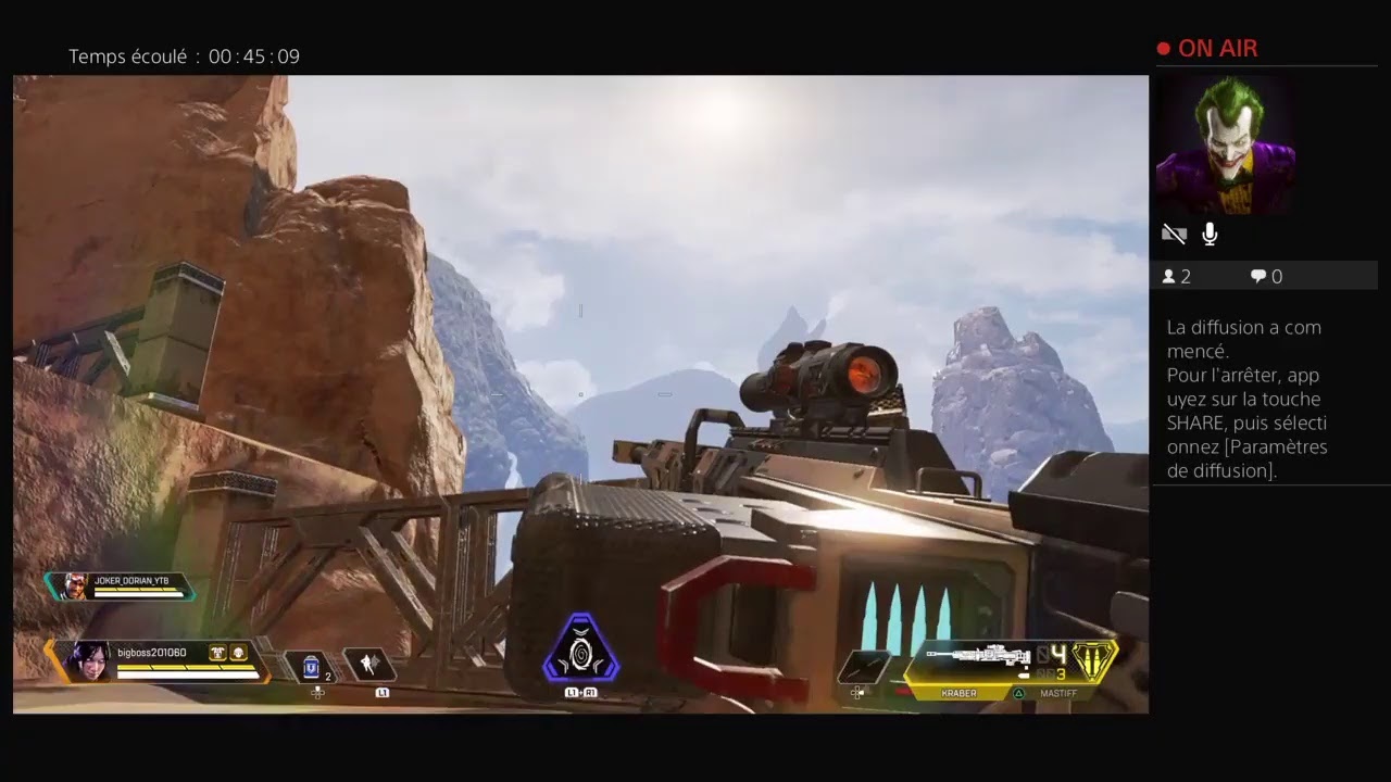 RP avec joker gmt fr apex