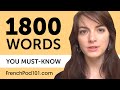 1800 Words Every French Beginner Must Know