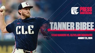 Tanner Bibee Recaps His Start Against The Texas Rangers, Cleveland Guardians News