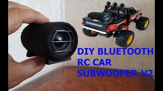 DIY Mini Bluetooth Subwoofer RC CAR SUB V2 Type-C