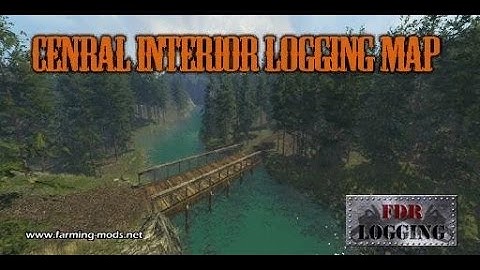 FDR Logging – Central Interior Logging Map для farming simulator 2015