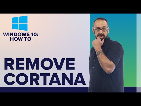 How to remove Cortana from Windows 10 (task manager, taskbar, u0026 start menu)