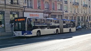 [Bus Ride] Ligne 20 du bus de Lausanne / Blécherette ➡ Lausanne-Gare