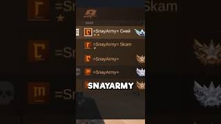 куда пропали SNAYARMY в Standoff 2