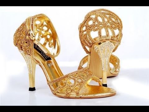 wedding-gold-shoes-bridal-footwear-latest-designs-2017