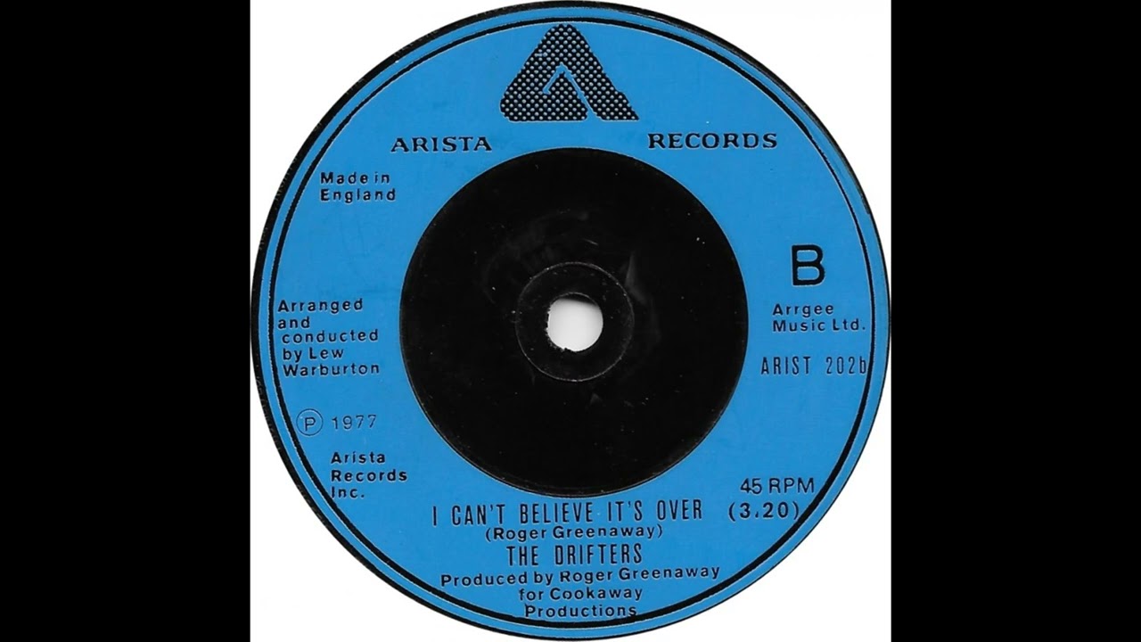 (16b) The Drifters - I Can't Believe It's Over