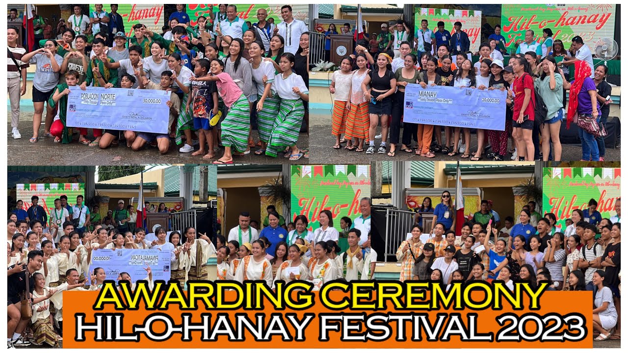 AWARDING CEREMONY HIL-O-HANAY FESTIVAL 2023 SIGMA,CAPIZ #capiz