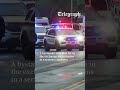 Moment reporter runs from gunshots at the White House
