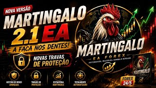 #3 Martingalo 2.1 EA: O Robô Que Vai Com a Faca Nos Dentes. Nova Versão Com Travas de Proteção 