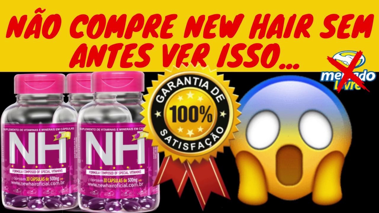 NEW HAIR FUNCIONA ? NEW HAIR FUNCIONA MESMO ? NEW HAIR RESULTADOS YouTube