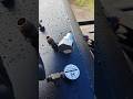 No air in the trailer airbags / air pressure protection valve stuck closed , can't open tandem pins