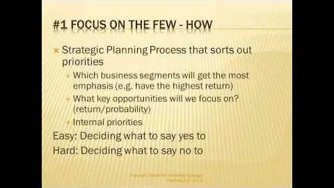 Strategic Planning: Three Keys to Successful Execution