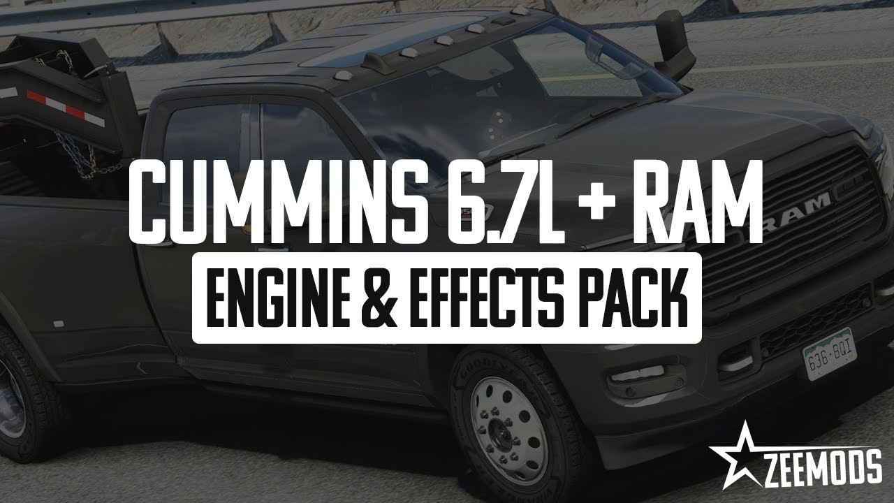  ATS Cummins 6 7L Ram Engine Effects Pack Tease YouTube