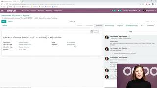 Time Off  Odoo Time Off