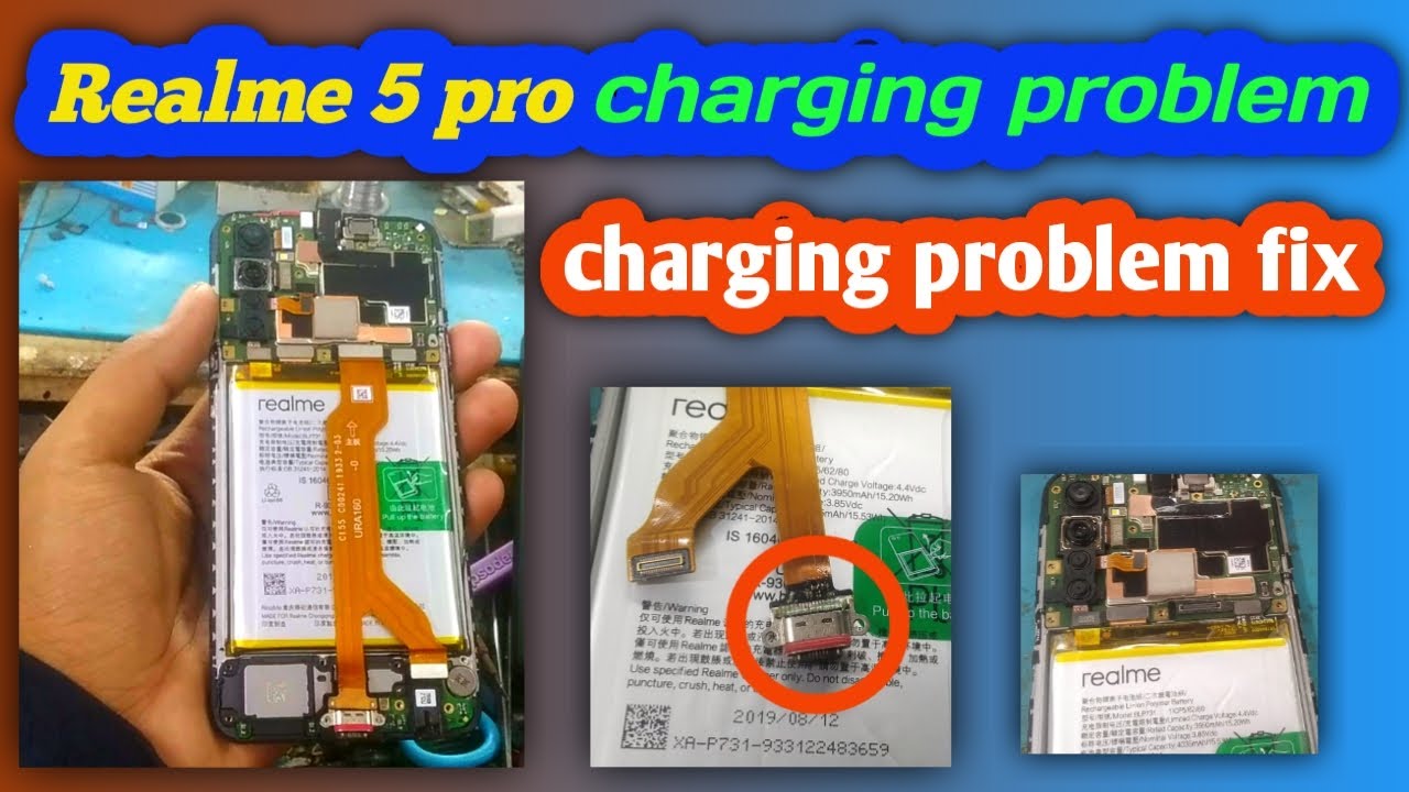 Realme 5 pro charging problem solution charging port problem fix