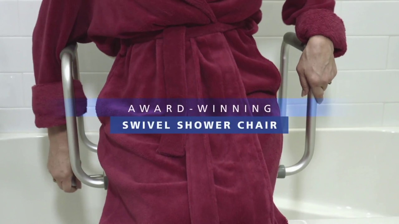swivel shower chair with arms