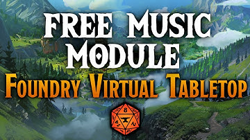 Free Music Module for Foundry VTT - how to install the 