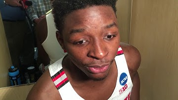 Ohio State senior Jae’Sean Tate after winning in the NCAA Tournament