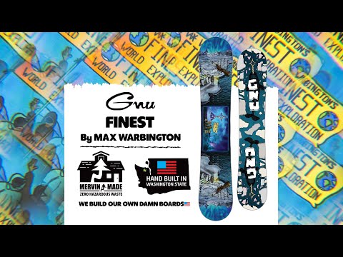 FINEST | 2024-2025 GNU SNOWBOARD - YouTube