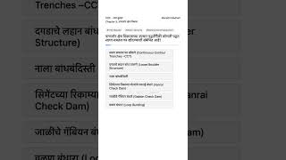10th Marathi Water Security Watershed Development CCT Method