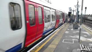 District Line S7 Stock 21538 departs at Stamford Brook