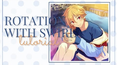 rotation with swirl | alight motion tutorial