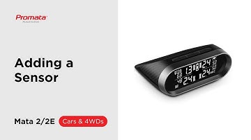 Adding a Sensor | Mata2 and Mata2E