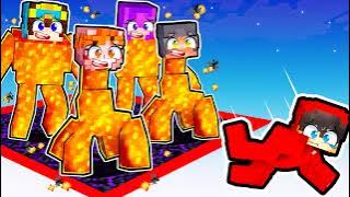 Locked on ONE CHUNK But We’re MUTANT LAVA MOBS!