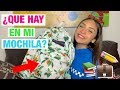 ¡QUE HAY EN MI MOCHILA DE SECUNDARIA! | Mia Salinas