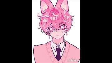 Augustine Valentine OC | Ibispaint + Brush QR codes in Community