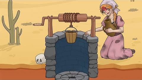 Brain Trap: Annoying Puzzle - Level 20 Help the girl get water || Solution