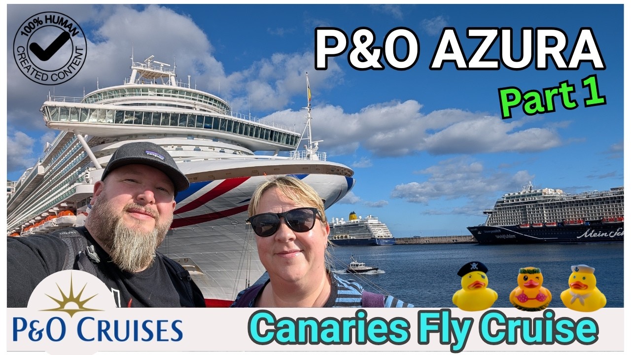 P&O Azura Canaries Cruise New Year Celebrations Part 1