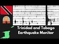 🔴Live: Trinidad & Tobago Earthquake Monitoring | Real-Time Seismic Activity