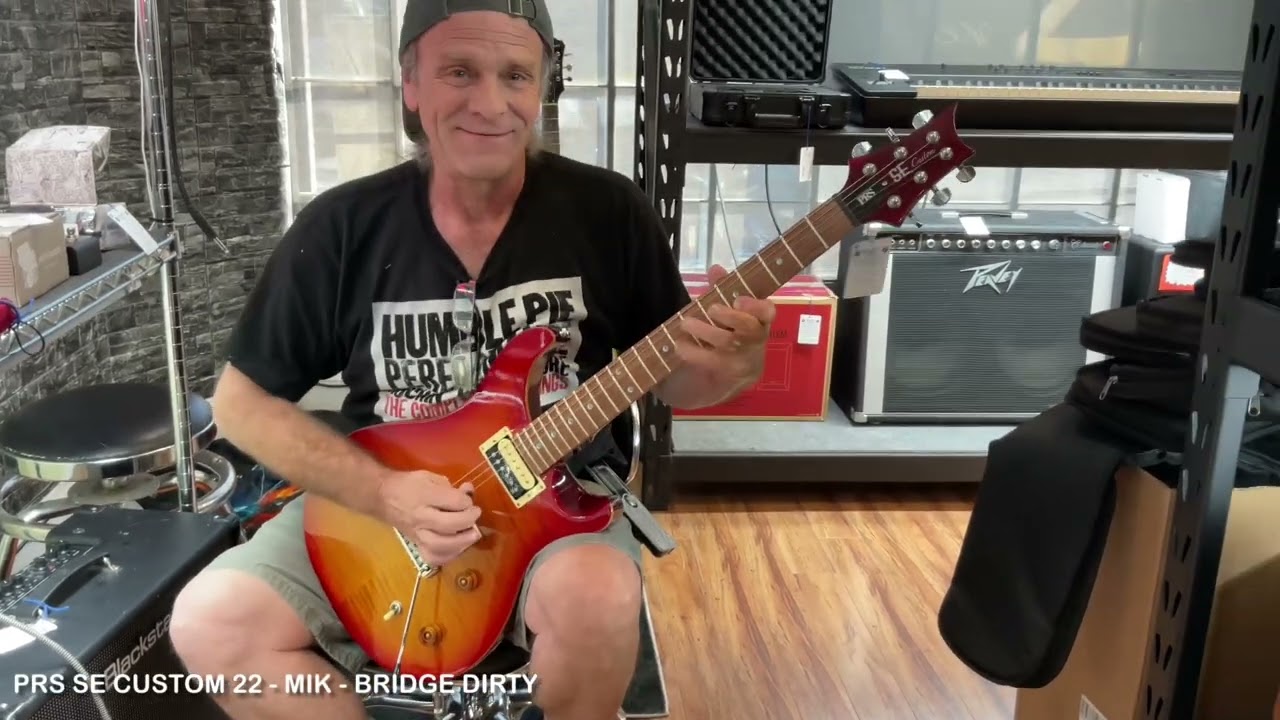 PRS SE Custom 22 - MIK - Cherry Sunburst