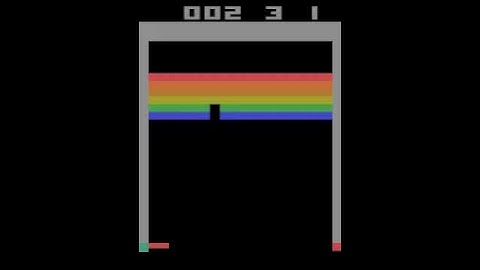 DDQN Agent playing Atari Breakout