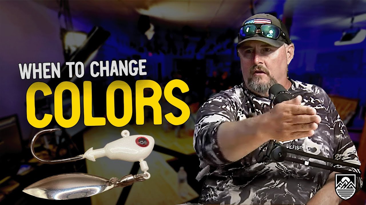 When to Swap Colors on The Underspin Lure
