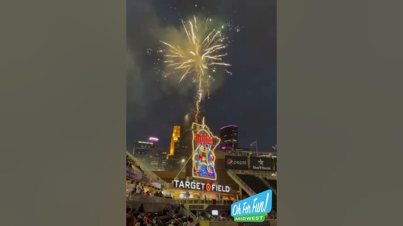 Target Field Fireworks YouTube