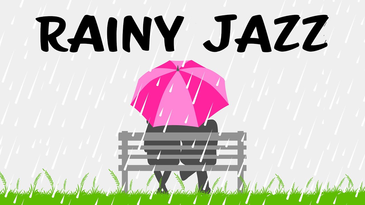 Rainy Jazz Relaxing Gentle Rain Sounds and Sad Jazz Piano For Sleep