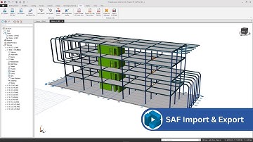 How to Import & Export SAF Files? | ProtaBIM