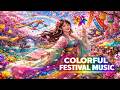 Colorful Festival Music 🌈 Chinese Spring Festival Ambience | Happy &amp; Energetic Mix