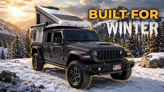 Athlete Statistics We Turned This Jeep Gladiator Into a Four Season Camper