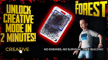 UNLOCK CREATIVE MODE IN 2 MINUTES WITH NO MODS! (v0.73) | The Forest