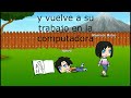 Mateo en el jardin gacha life