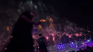 EDC Las Vegas 2024 - Day 2 fireworks show (from Pixel Forest area)