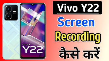 How to screen recording vivo y22 / vivo y22 screen recording / vivo y22