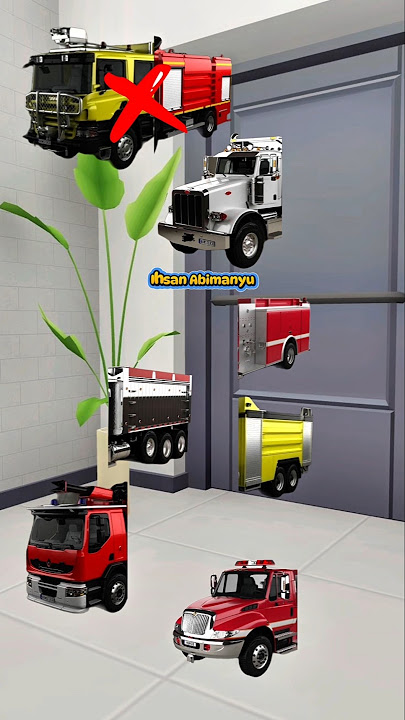 Guess the Picture! Help Us Match the Truck Head to Its Partner! #automobile #funny #cartoon #shorts