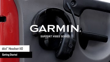 dēzl™ Headset 110 | Getting Started | Garmin Support