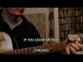 How to play chords for If You Leave Me Now, by Chicago