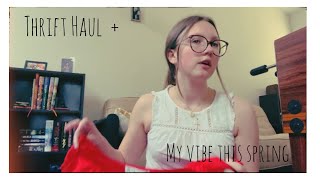 THRIFT HAUL!! 💋 + SPRING FASHION INSPO